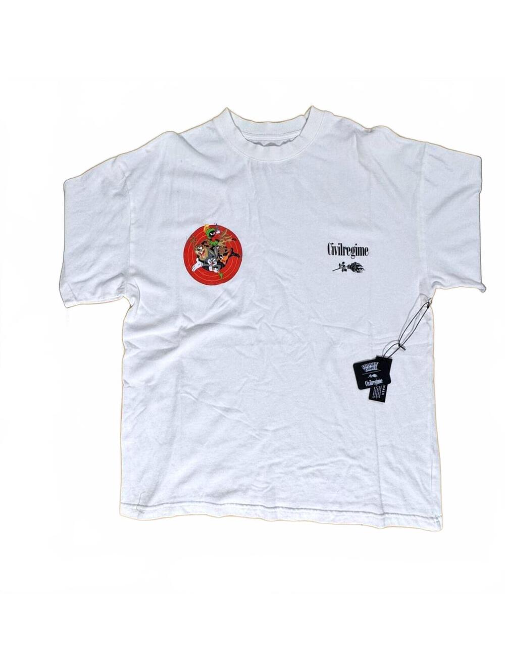 Civil Regime x Looney Tunes "That's All Folks!" T-Shirt Size